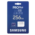 Samsung Pro Plus (2023) microSDXC 256GB U3 V30 A2 UHS-I με αντάπτορα