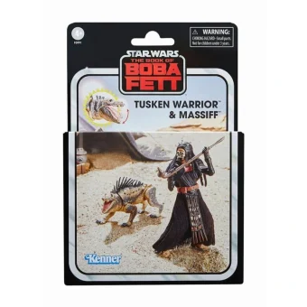 Φιγούρα Δράσης The Book of Boba Fett - Tusken Warrior & Massiff Star Wars για 4+ ετών Ετών 10εκ.