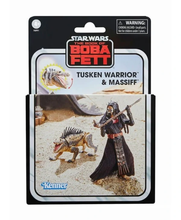 Φιγούρα Δράσης The Book of Boba Fett - Tusken Warrior & Massiff Star Wars για 4+ ετών Ετών 10εκ.