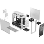 Fractal Design Meshify 2 Lite Midi Tower Κουτί Υπολογιστή με Πλαϊνό Παράθυρο White TG Clear Tint - Image 7