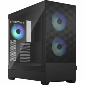 Fractal Design Pop Air Gaming Midi Tower Κουτί Υπολογιστή με Πλαϊνό Παράθυρο και RGB Φωτισμό Black TG Clear Tint