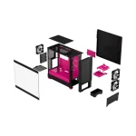 Fractal Design Pop Air Gaming Mini Tower Κουτί Υπολογιστή με Πλαϊνό Παράθυρο και RGB Φωτισμό RGB Magenta Core - Image 9