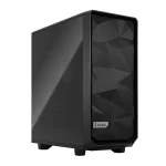 Fractal Design Meshify 2 Compact Dark Tempered Glass Gaming Midi Tower Κουτί Υπολογιστή με Πλαϊνό Παράθυρο Μαύρο
