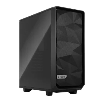 Fractal Design Meshify 2 Compact Dark Tempered Glass Gaming Midi Tower Κουτί Υπολογιστή με Πλαϊνό Παράθυρο Μαύρο