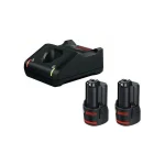 Bosch Σετ 2 Μπαταριών Εργαλείου Λιθίου 12V Χωρητικότητας 3Ah με Φορτιστή GAL 12V-40 - Image 5