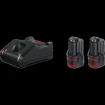 Bosch Σετ 2 Μπαταριών Εργαλείου Λιθίου 12V Χωρητικότητας 3Ah με Φορτιστή GAL 12V-40 - Image 6