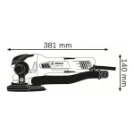 Bosch GET 75-150 Professional Έκκεντρο Τριβείο 150mm Ρεύματος 750W με Ρύθμιση Ταχύτητας και με Σύστημα Αναρρόφησης - Image 10