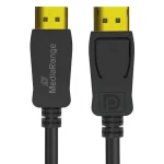 MediaRange Καλώδιο DisplayPort 2.1 (DP) 40Gbps 8K@60Hz / 4K@120Hz HDR, 2m, Μαύρο MRCS248