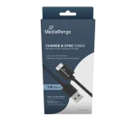MediaRange USB 3.0 Micro-B to USB‑A 1.8m 5Gbps Μαύρο MRCS240 - Image 2