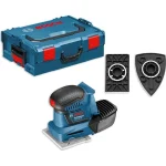 Bosch GSS 18V-10 Professional Παλμικό Τριβείο 18V Solo με Ρύθμιση Ταχύτητας και με Σύστημα Αναρρόφησης