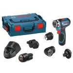 Bosch GSR 12V-15 FC Δραπανοκατσάβιδο Μπαταρίας 12V 2x2Ah - Image 6