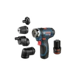 Bosch GSR 12V-15 FC Δραπανοκατσάβιδο Μπαταρίας 12V 2x2Ah - Image 9