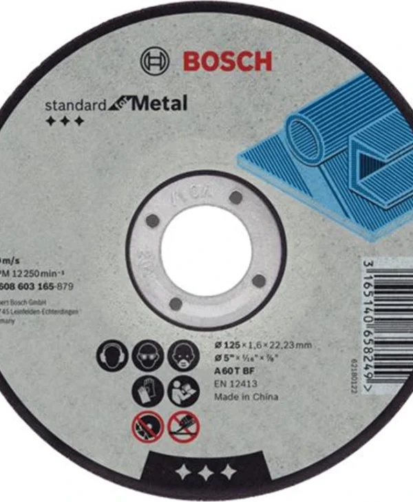 Bosch Δίσκος Κοπής Μετάλλου 125mm