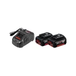Bosch Σετ 2 Μπαταριών Εργαλείου Λιθίου 18V Χωρητικότητας 5Ah με Φορτιστή GAL 1880 CV - Image 2