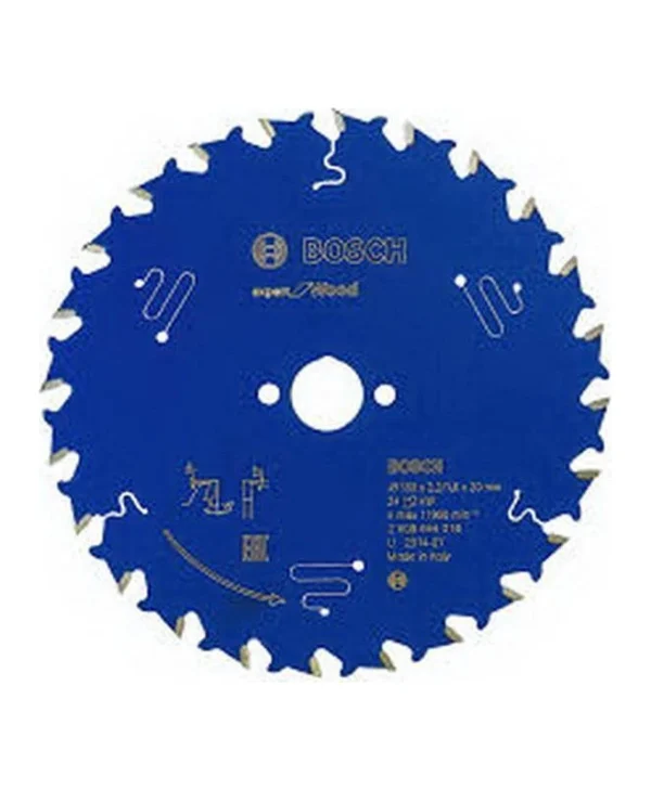 Bosch Δίσκος Κοπής Ξύλου με 48 Δόντια 160mm