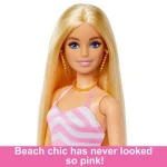 Barbie Beach Glam με Αξεσουάρ Κούκλα για 3+ ετών+ Ετών 30εκ. (Διάφορα Σχέδια) 1τμχ - Image 3