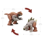 Φιγούρα Δράσης Carnotaurus and Stegosaurus Jurassic World Δεινόσαυρος για 6+ ετών Ετών (Διάφορα Σχέδια) 1τμχ - Image 5