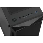 iBox Lupus 27 Gaming Midi Tower Κουτί Υπολογιστή με Πλαϊνό Παράθυρο και RGB Φωτισμό Μαύρο - Image 6