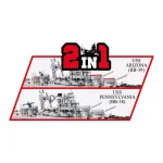Cobi Τουβλάκια Pennsylvania - Class Battleship (2in1) - Executive Edition για 10+ ετών Ετών 2088τμχ - Image 10