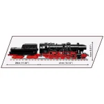 Cobi Τουβλάκια Trains - DR BR 52 Steam Locomotive για 10+ ετών Ετών 2505τμχ - Image 3