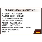 Cobi Τουβλάκια Trains - DR BR 52 Steam Locomotive για 10+ ετών Ετών 2505τμχ - Image 12