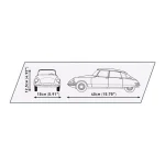 Cobi Τουβλάκια Citroen DS 19 1956 - Executive Edition για 10+ ετών Ετών 2467τμχ - Image 10