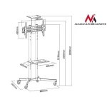 Maclean Energy MC-661 Δαπέδου έως 55" και 50kg MC-661 - Image 6