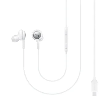 Samsung EO-IC100 Bulk In-ear Handsfree Ακουστικά με Βύσμα USB-C Λευκό