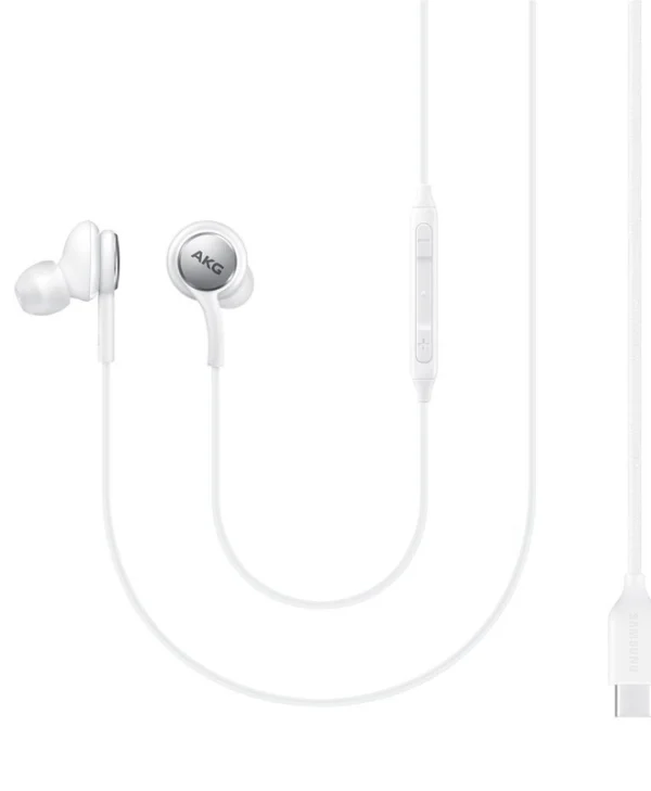 Samsung EO-IC100 Bulk In-ear Handsfree Ακουστικά με Βύσμα USB-C Λευκό