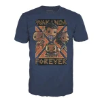 Funko Pop! Tees Marvel: Black Panther - Wakanda Forever (M) Boxed (M) Special Edition - Image 2
