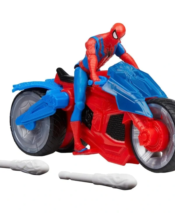 Φιγούρα Δράσης Spider-Man Web Blast Cycle Spider-Man για 4+ ετών Ετών 10εκ.