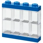 LEGO Παιδικό Κουτί Αποθήκευσης από Πλαστικό Display Case 8 Mini Figures Μπλε 19.1x18.4x18.4cm