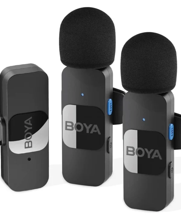Boya BY-V2 Lightning Ασύρματο Μικρόφωνο Πέτου, Clip On για Κινητό BY-V2