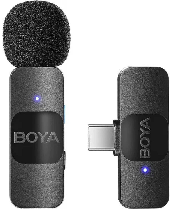 Boya BY-V10 Type-C Ασύρματο Μικρόφωνο Πέτου, Clip On για Κινητό BY-V10