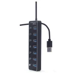 Gembird USB 3.1 Hub 7 Θυρών με σύνδεση USB-A & Θύρα Φόρτισης - Image 4