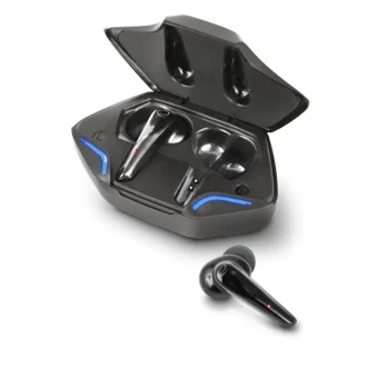 Esperanza EH231K In-ear Bluetooth Handsfree Ακουστικά με Θήκη Φόρτισης Μαύρα EH231K