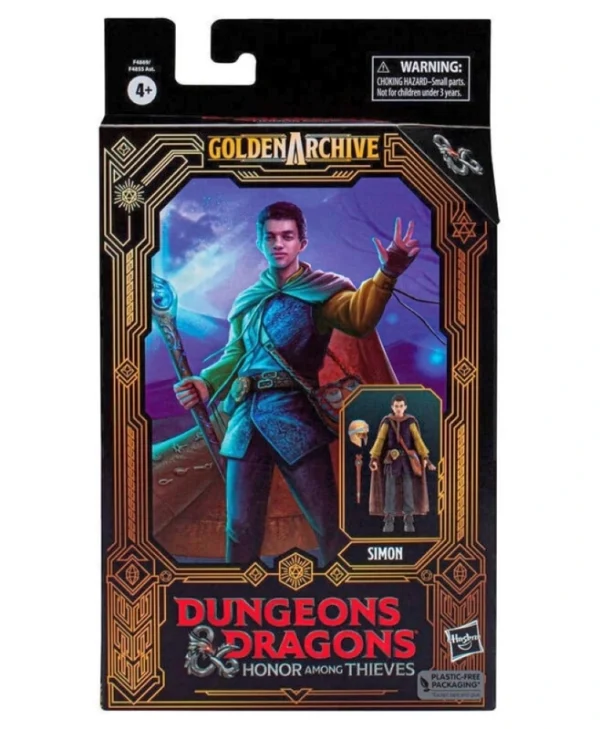 Hasbro Dungeons & Dragons Honor Among Thieves Golden Archive: Simon Simon Φιγούρα Δράσης ύψους 15εκ.