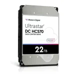 Western Digital Ultrastar DC HC570 512E SE P3 DC 22TB HDD Σκληρός Δίσκος 3.5" SAS 3.0 7200rpm με 512MB Cache για Server - Image 6