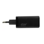 iBox Φορτιστής Χωρίς Καλώδιο με Θύρα USB-A και 2 Θύρες USB-C 65W Μαύρος (C-65) - Image 5