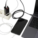 iBox Φορτιστής Χωρίς Καλώδιο με Θύρα USB-A και 2 Θύρες USB-C 65W Μαύρος (C-65) - Image 9