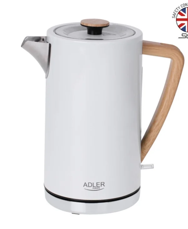 Adler Βραστήρας 1.7lt 1347W Λευκός