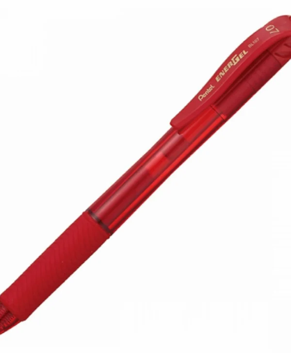 Pentel EnerGel Στυλό Κόκκινο με Κόκκινο Μελάνι