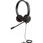 Jabra Evolve 30 II Duo On Ear Multimedia Ακουστικά με μικροφωνο και σύνδεση 3.5mm Jack - Image 2