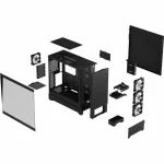 Fractal Design Pop XL Air Gaming Midi Tower Κουτί Υπολογιστή με Πλαϊνό Παράθυρο RGB Black TG Clear - Image 6