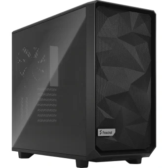 Fractal Design Meshify 2 Light Tempered Glass Midi Tower Κουτί Υπολογιστή με Πλαϊνό Παράθυρο Μαύρο