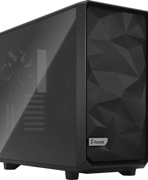 Fractal Design Meshify 2 Light Tempered Glass Midi Tower Κουτί Υπολογιστή με Πλαϊνό Παράθυρο Μαύρο