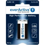 everActive Pro Αλκαλική Μπαταρία 9V 1τμχ