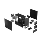 Fractal Design Pop Silent Midi Tower Κουτί Υπολογιστή Black Solid - Image 2