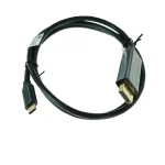 Lanberg USB 3.2 Cable USB-C male - DisplayPort Μαύρο 1m (CA-CMDP-10CU-0010-BK) CA-CMDP-10CU-0010-BK - Image 5