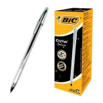 Bic Cristal Original Shine Στυλό Ballpoint Ασημί με Μαύρο Μελάνι - Image 4